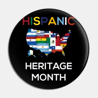 Hispanic Heritage Month Shirt Pin