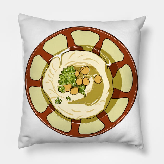 Hummus Pillow by smithandco