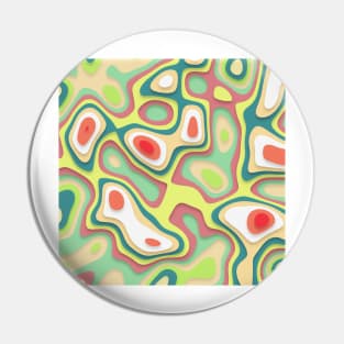 Liquid swirls in beautiful pastel colors Pin