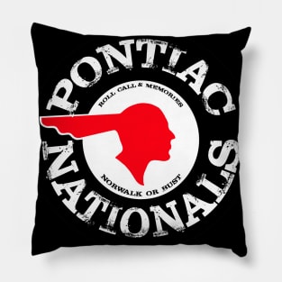 Pontiac Nationals Pillow