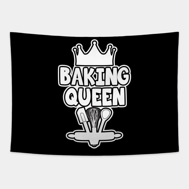 Baking Queen Tapestry by LunaMay