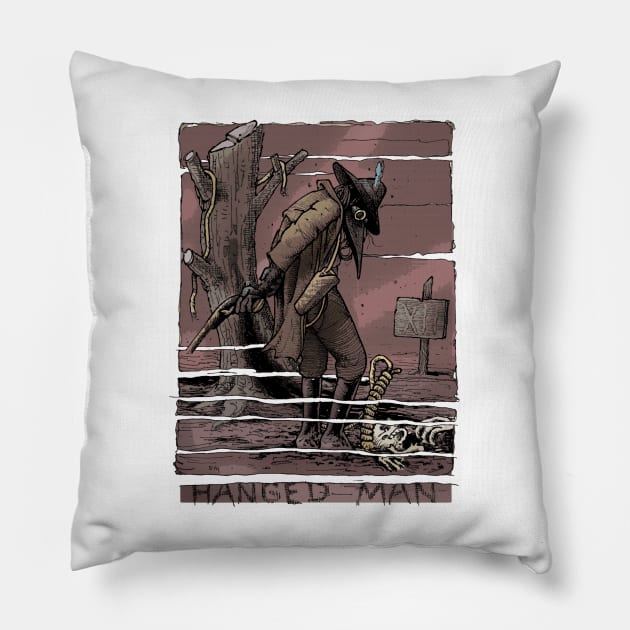 Hanged Man Pillow by Froobius