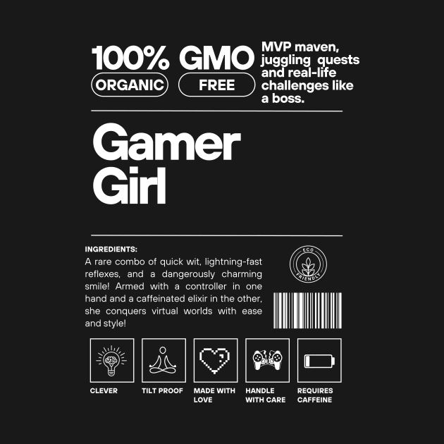 Gamer Girl Description by Pink Syrup Workshop