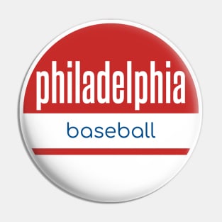 Philadelphia baseball Pin