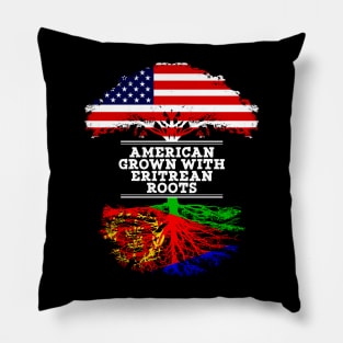 American Grown With Eritrean Roots - Gift for Eritrean From Eritrea Pillow