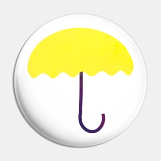 There's a Yellow Umbrella For Everyone Pin