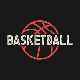 Vintage Retro Basketball Gift For Basketball Players T-Shirt