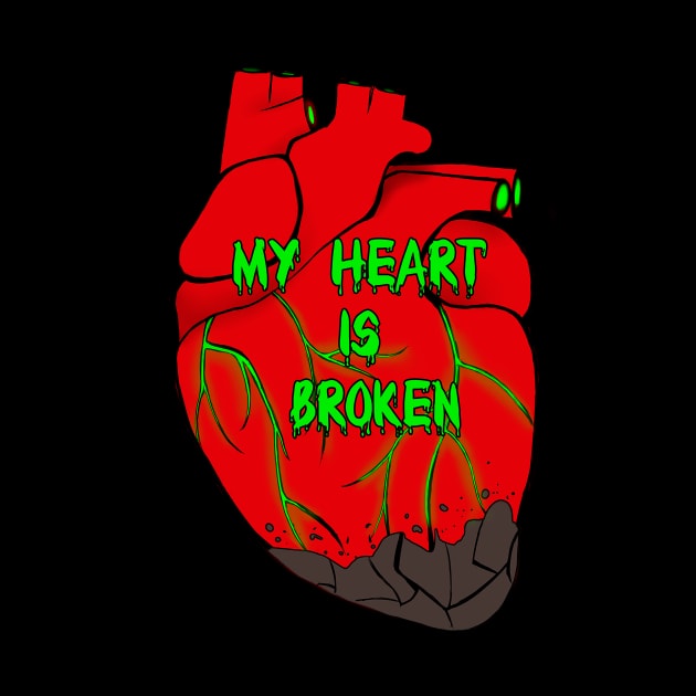 Broken heart is poison by FlamyXD