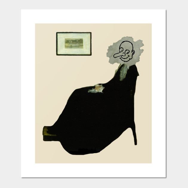 Whistler S Mother Mr Bean Posters And Art Prints Teepublic