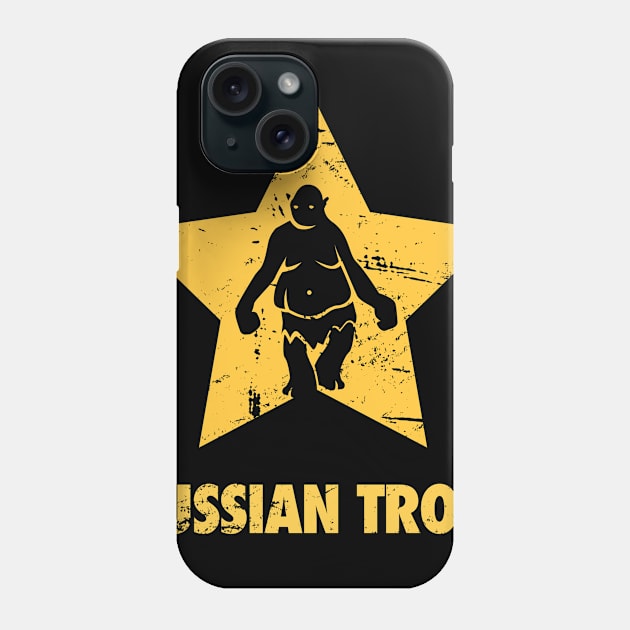 Funny Russian Troll / Internet Bot Phone Case by MeatMan