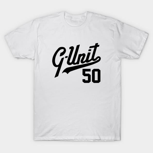 Fremme craft tilskadekomne G Unit-baseball-50-black - G Unit - T-Shirt | TeePublic
