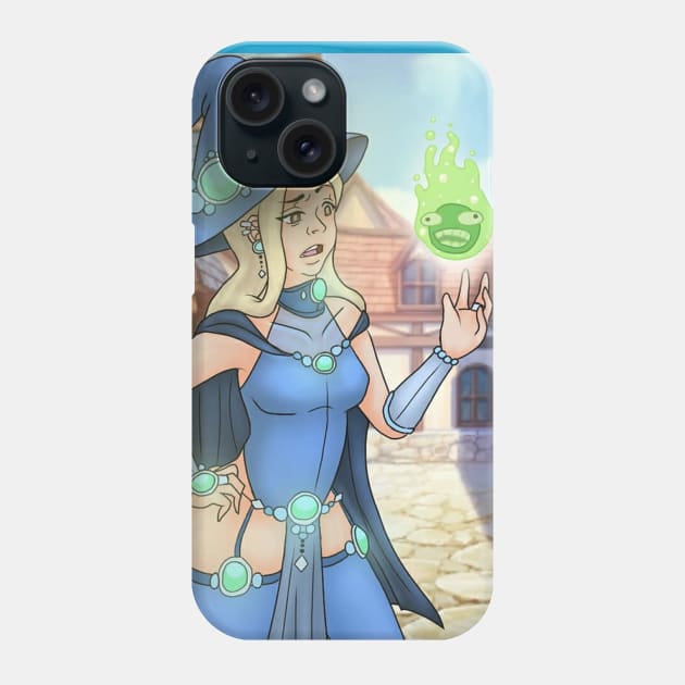 Blue Witch Phone Case by InsomniacKatz