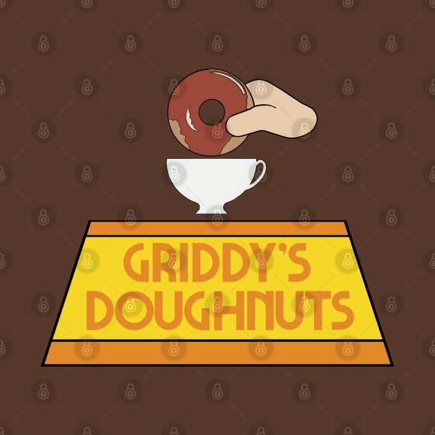 Griddy's Doughnuts - The Umbrella Academy by GeekGiftGallery