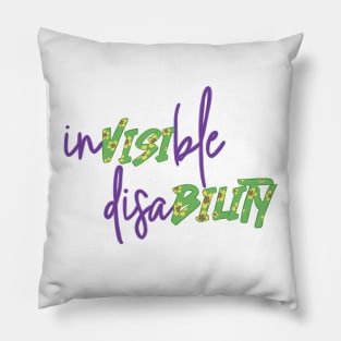 Invisible disability Pillow