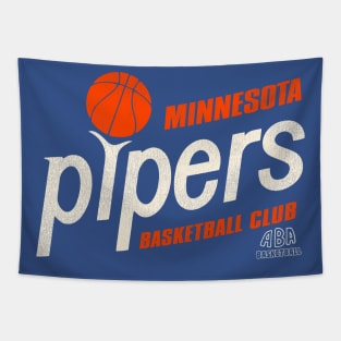 Defunct Minnesota Pipers Basketball Team Tapestry