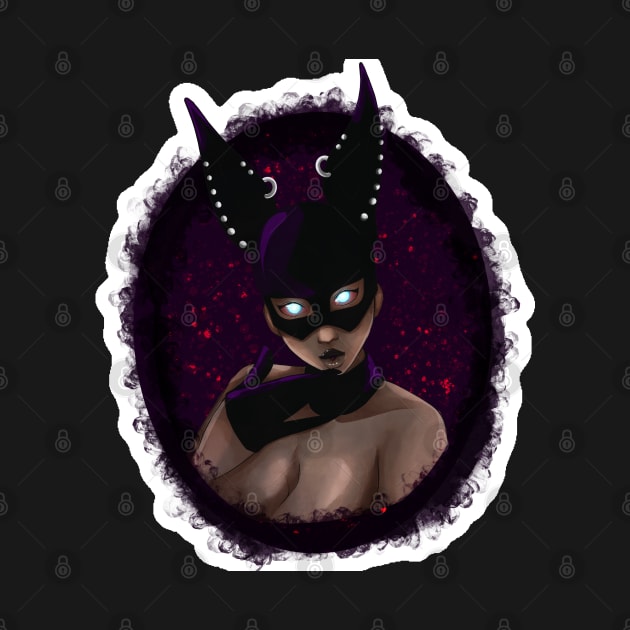 Goth bunny by Minx Haven