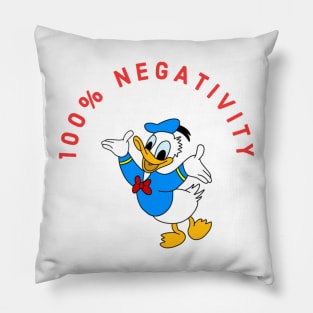 100% Negativity Pillow