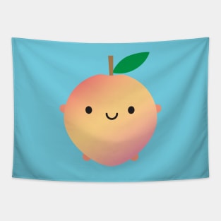 Kawaii Peach Tapestry