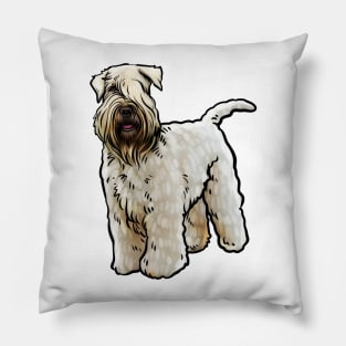 Soft Coated Wheaten Terrier Dog Pillow