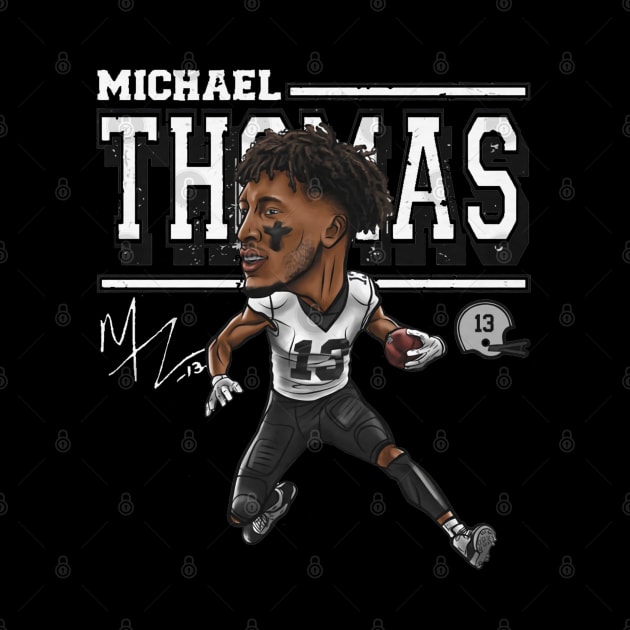 Michael Thomas New Orleans Cartoon by Buya_Hamkac