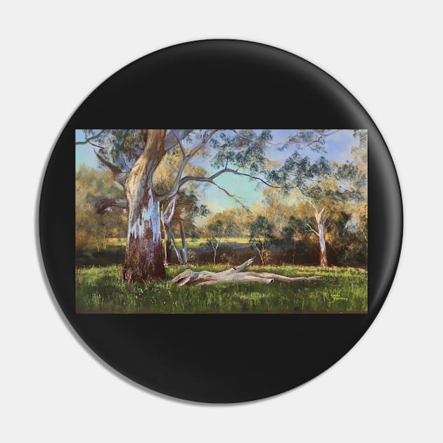 'Evening by the Creek' Pin by Lyndarob