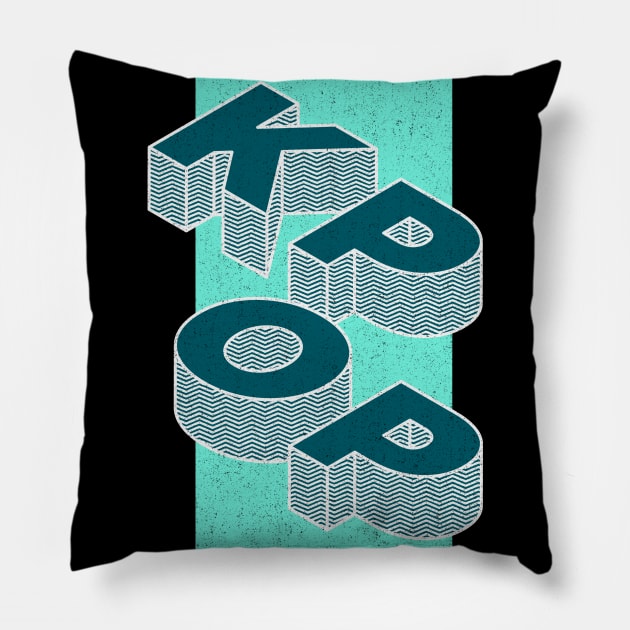 kpop - kpop fans - korea Pillow by Abstract Designs