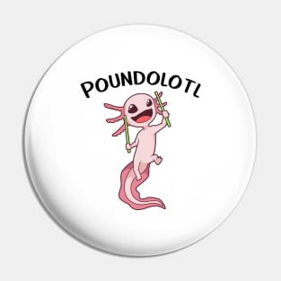 Pound Fitness - Poundolotl Pin