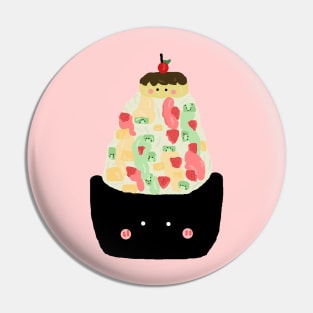 Pudding Shaved ice Pin