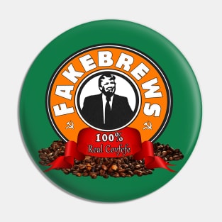 Fake Brews - Real Covfefe Pin