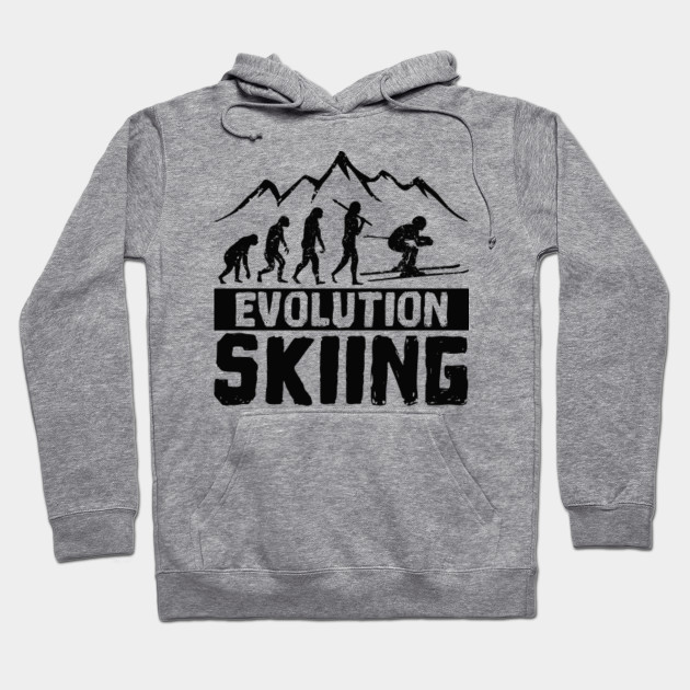 skiing hoodie