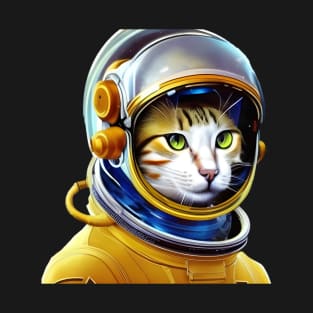 Space Traveller Cat T-Shirt