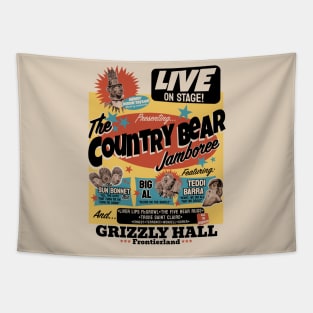 Country Bear Jamboree Tapestry