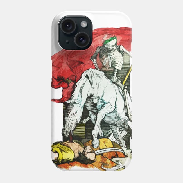 The Pale White Horse - War & Death Phone Case by The Blue Box