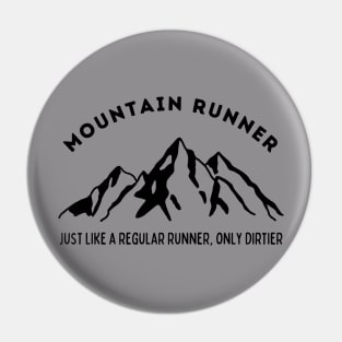 Mountain Runner Pin