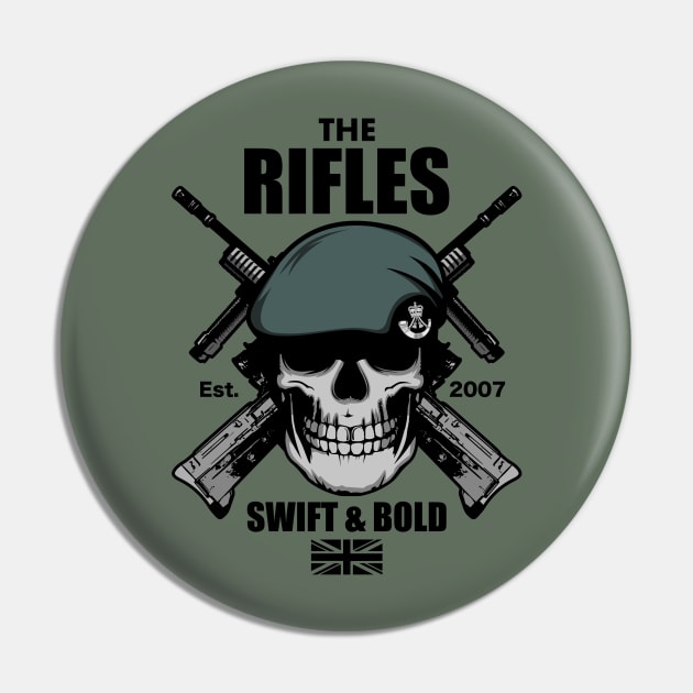 The Rifles Pin by TCP