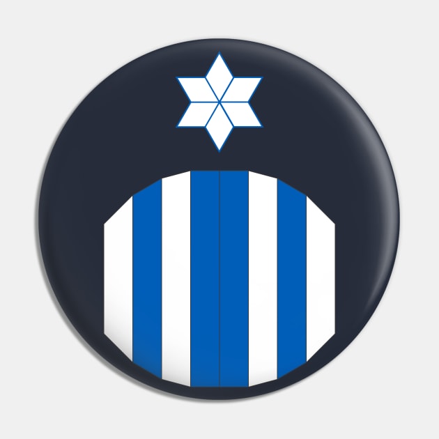 Captain Israel Super Suit Pin by IORS