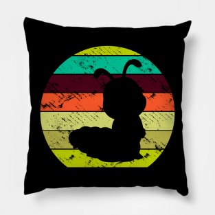 Retro Caterpillar Pillow