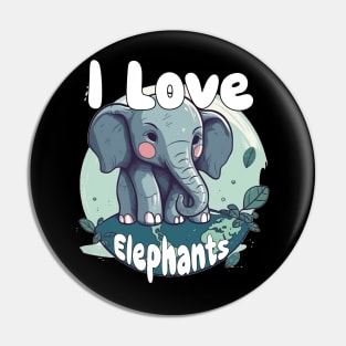 World Elephant Day Pin