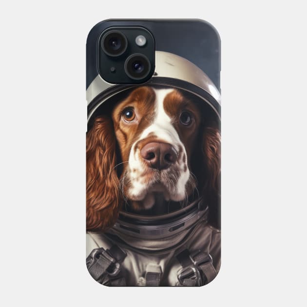 Astro Dog - Welsh Springer Spaniel Phone Case by Merchgard