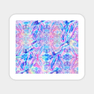 Colorful Holographic Pattern Magnet