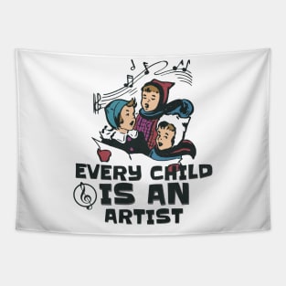 Every Child Is An Artist Tapestry