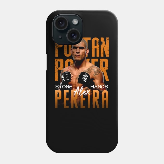 Alex-Pereira Phone Case by Aona jonmomoa