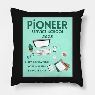 PIONEER SERVICE SCHOOL 2023 Pillow