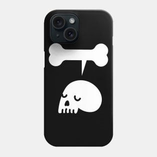 Skull Overhinking Bones Phone Case