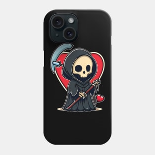 Valentine Grim Reaper Phone Case