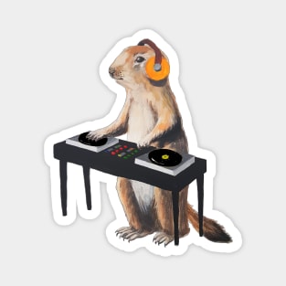 Prairie Dog DJ Magnet
