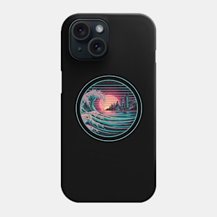 The Great Retro synthwave Vaporwave Phone Case