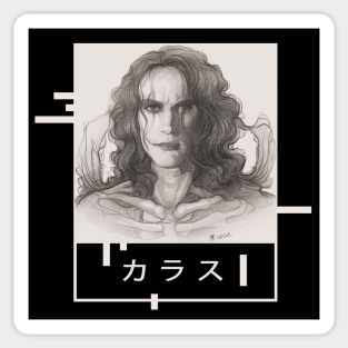 The Crow Movie Aufkleber Teepublic De