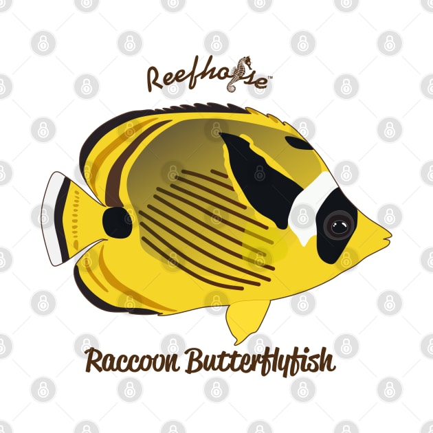 Raccoon Butterflyfish by Reefhorse