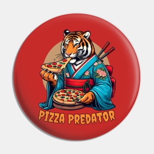 Pizza tiger for pizza lovers Pin